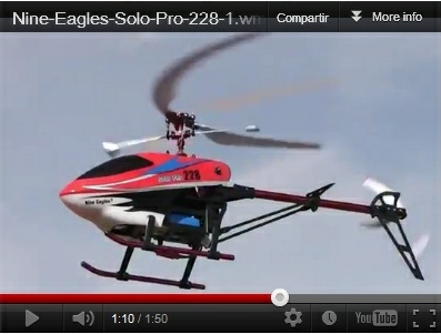 Solo Pro 228 Nine Eagles vuelo h